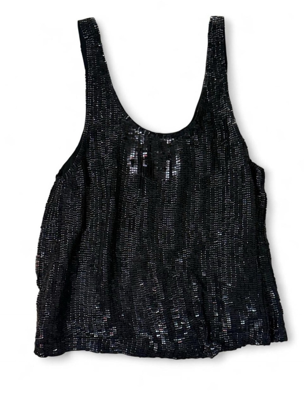 MLV Black Sequin Camisole Tank Top🖤